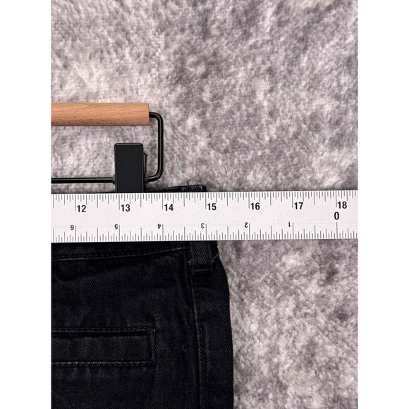 Anthropologie Jeans 27 Womens Pilcro High Rise Boot Flare Trouser Black Denim - Picture 3 of 7